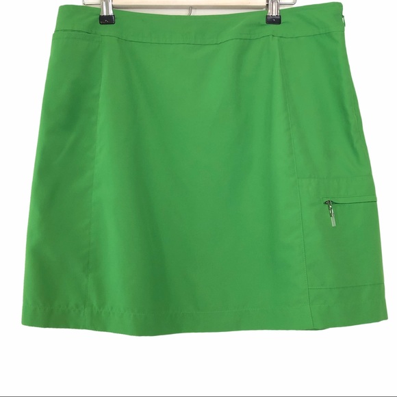Izod Skirts Izod Green Xtra Dry Golf Skirt Size 2 Microfiber Poshmark